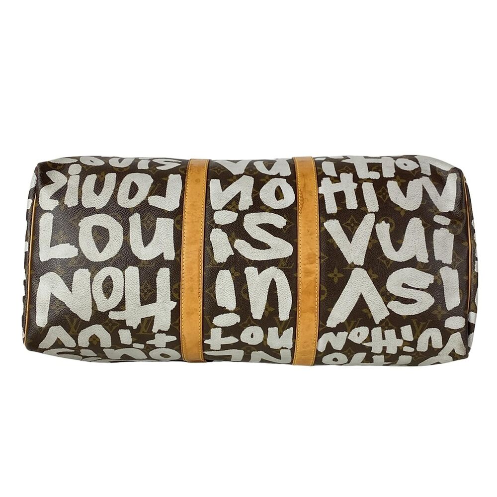 Louis Vuitton Keepall 50 Monogram Graffiti Boston Bag M92197 - Picture 5 of 16